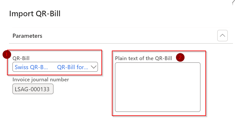 Import QR-Bill Dialog in der Rechnungserfassung