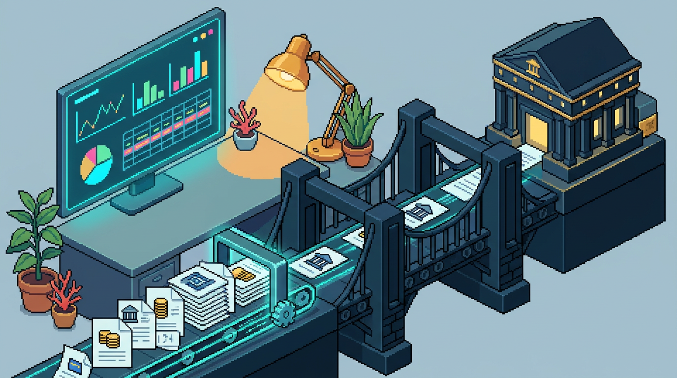 Pixel art cover: Dynamics 365 Finance 10.0.49: Faster Selection of Bridge Transactions During Bank Clearance