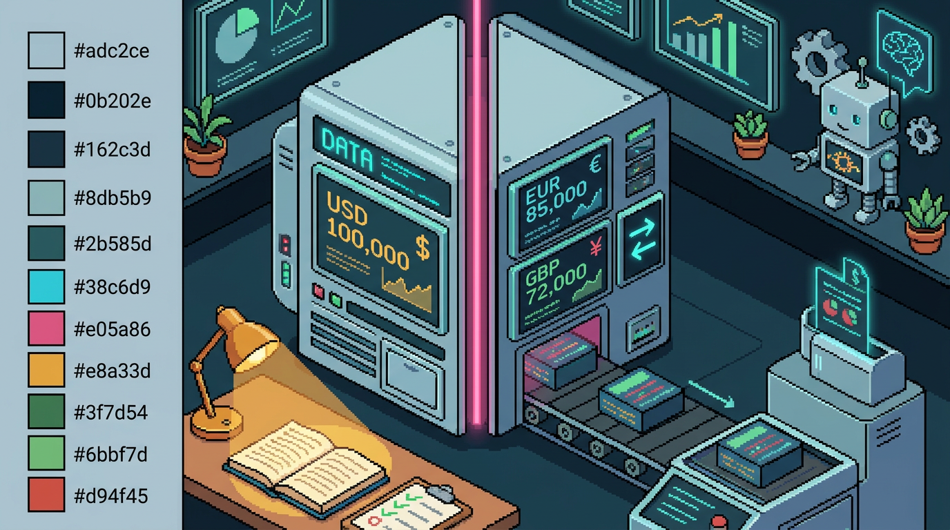 Pixel art cover: Dynamics 365 Finance 10.0.49: Reporting Currency Handling for Fixed Asset Splits