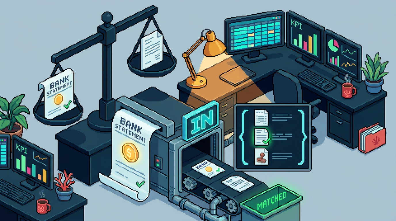 Pixel art cover: Dynamics 365 Finance 10.0.48: IN Operator for One-to-One Bank Reconciliation Matching